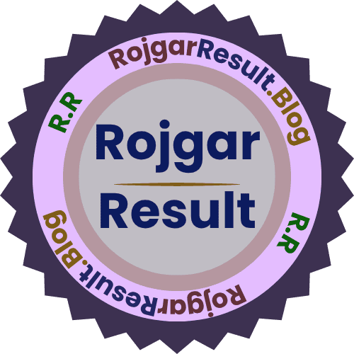 RojgarResult.blog Logo – Government Job, Admit Card, Sarkari Exam Updates